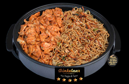 Half bami / nasi pan - 10 personen