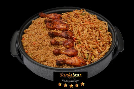 Half bami / nasi pan - 10 personen